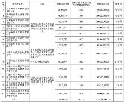 合肥晶合集成电路股份有限公司首次公开发行股票并在科创板上市发行公告