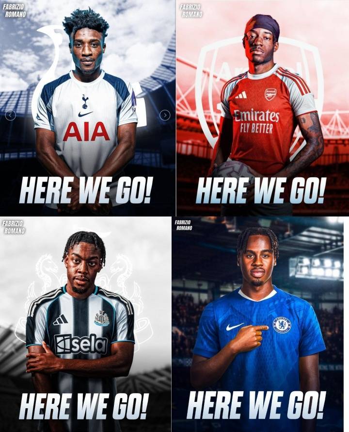 统统5500万镑！英超各豪门齐刷刷砸边锋：马杜埃凯amp;库杜斯amp;吉滕斯