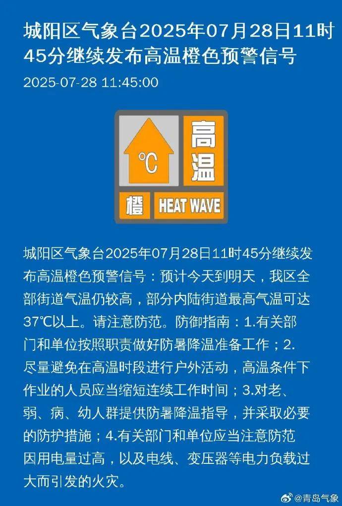 台风“竹节草”将影响山东!青岛持续高温,接下来连续4天有雨……