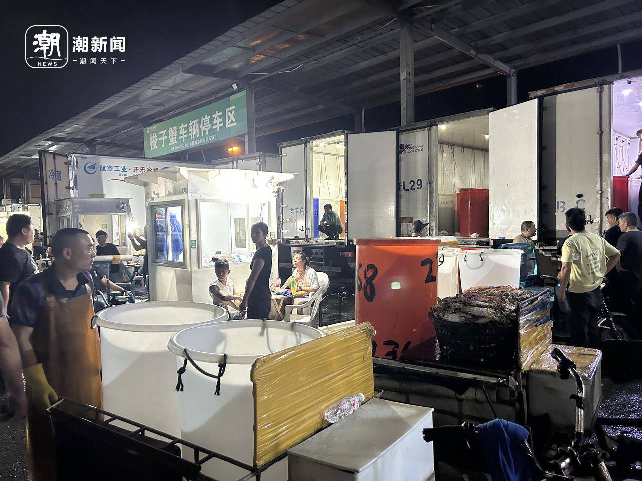 起猛了！东海梭子蟹2元/斤，杭州市场到货量惊人