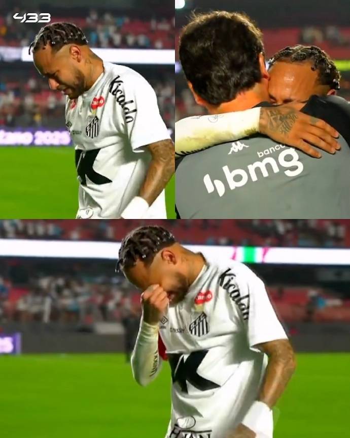 被踢哭!内马尔遭遇生涯最大比分失利 赛后主帅立即下课