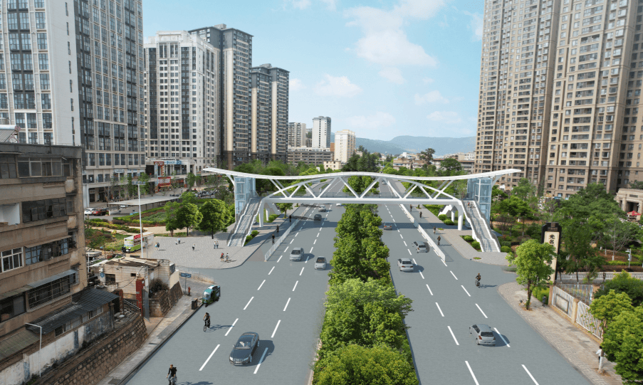 昆明将启动4座人行天桥建设!位置在→