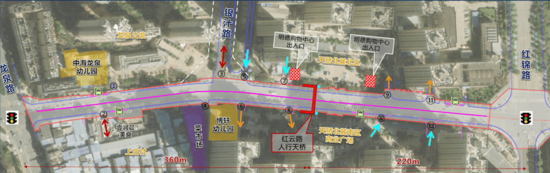 昆明将启动4座人行天桥建设!位置在→