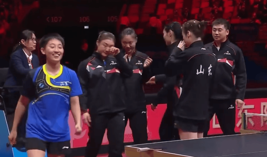 陈梦回应女团夺冠:没想到,我们完全抱着拼的心态;孙颖莎祝贺山东队